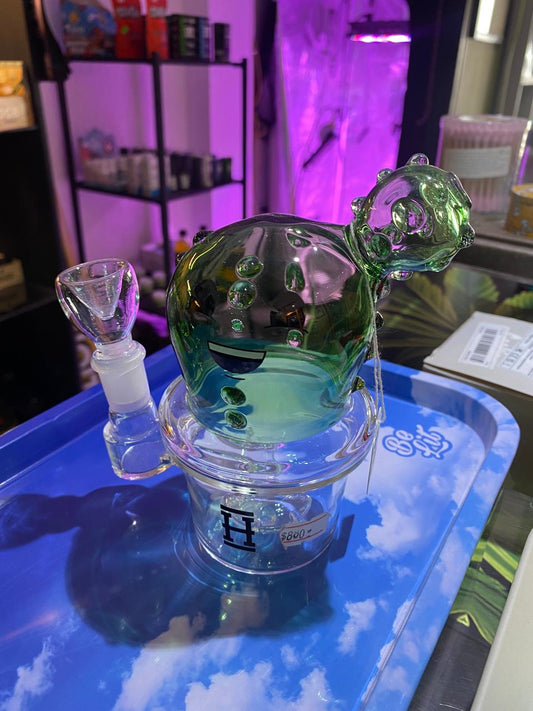 Bubbler Bong-Hemper Happy Cactus V2