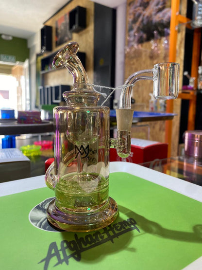 5" Mj Arsenal Ursa Mini Dab Rig - Gold -