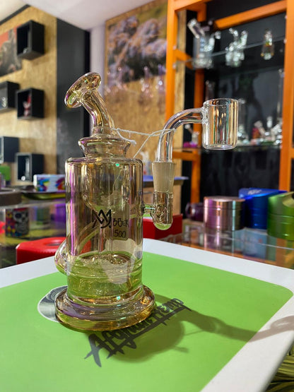 5" Mj Arsenal Ursa Mini Dab Rig - Gold -